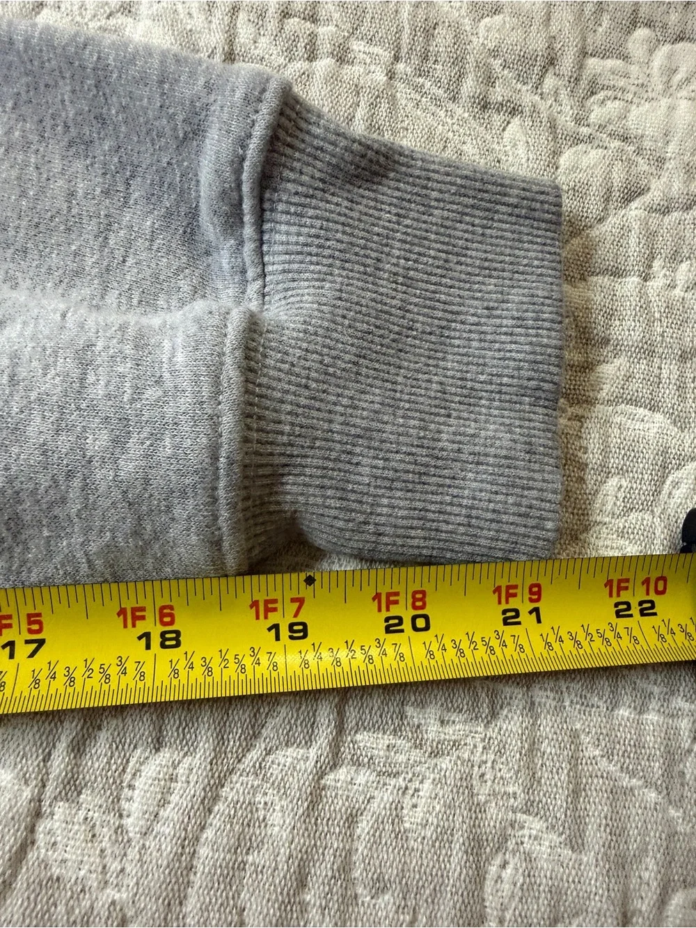 The North Face Men's Gray Logo Hoodie - Size Small